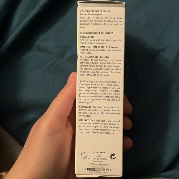 NWT Instutut Esthederm Paris Pure system pore refiner concentrate - Picture 2 of 5